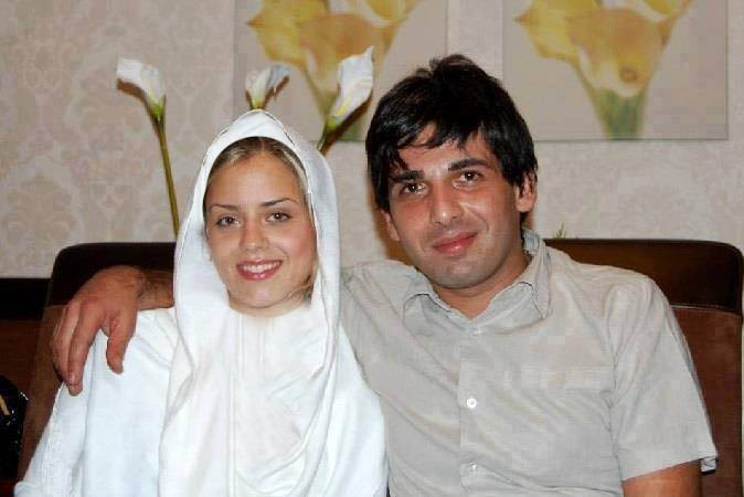 حمید گودرزی و همسرش