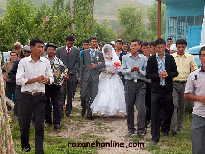 مراسم ازدواج عجیب و غریب در قرقیزستان