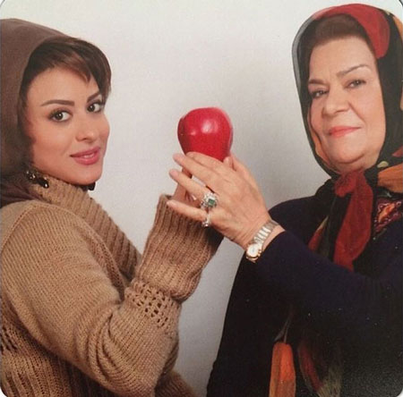 زهرا اویسی و مادرشون خانم زهره صفوی
