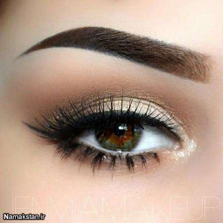 آرایش زیبای چشم دخترانه 2017 -96