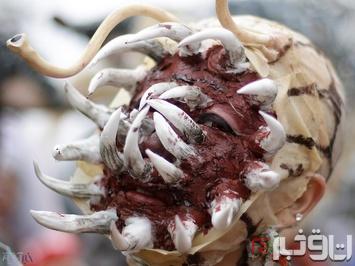 گریم و آرایش های ترسناک ژاپنی ها در جشن هالووین