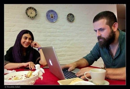 هومن سیدی و آزاده صمدی