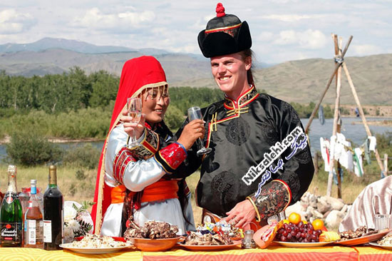 لباس عروس سنتی تووا