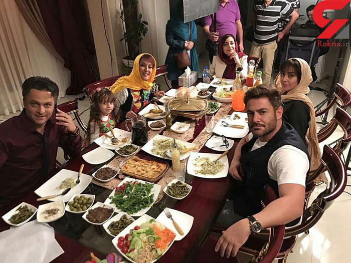 میز غذا به سبک سوپراستارهای ایرانی