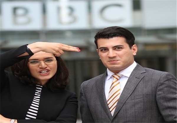 همسر مجری BBC فارسی و مروج "ازدواج سفید" در ایران