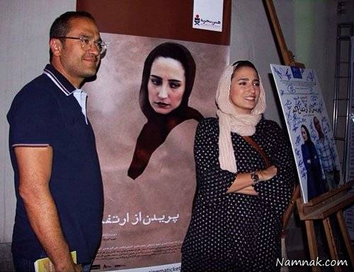 عکس رامبد جوان و نگار جواهریان در اکران پریدن از ارتفاع