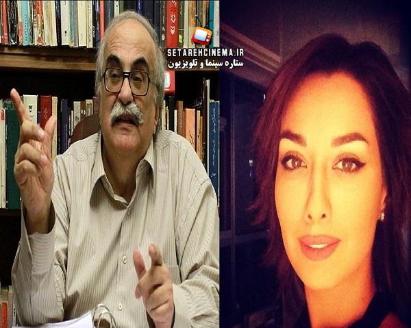 واکنش شدید "خسرو معتضد" به انتشار عکس های نیمه برهنه "صدف طاهریان"