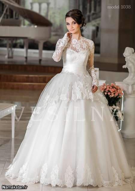 انواع مدل لباس عروس زیبا اسپانیایی 96-2017