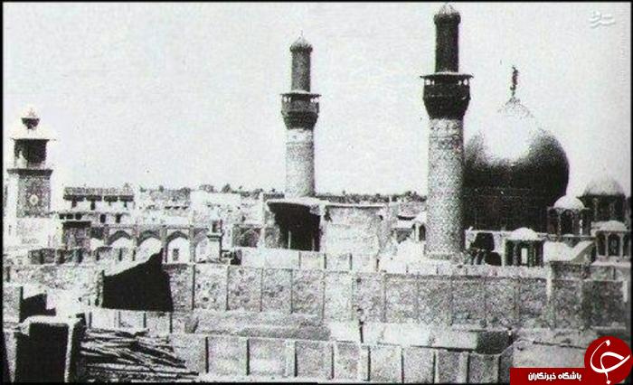 ضریح امام حسین (علیه السلام) در سال 1908 میلادی 
