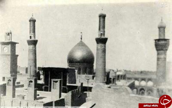 ضریح امام حسین (علیه السلام) در سال 1918 میلادی 