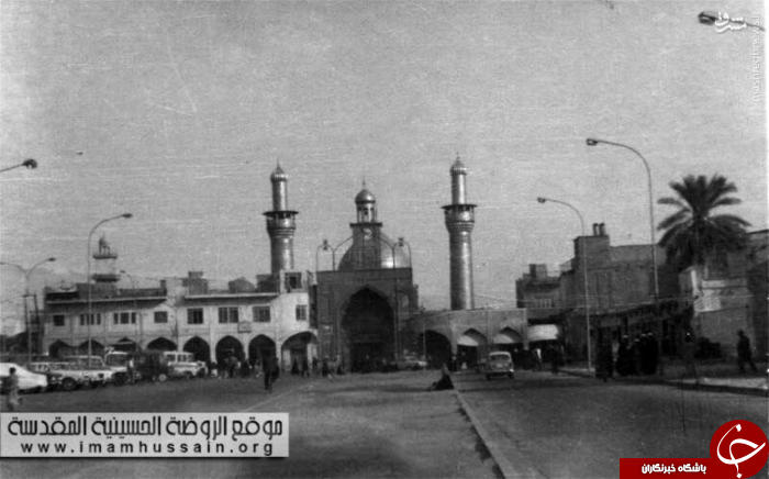  بارگاه امام حسین (علیه السلام) در سال 1935 میلادی 