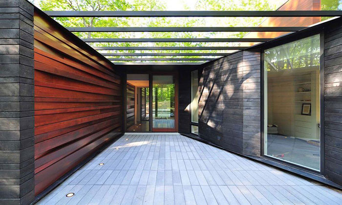 خانه مدرن با طراحی زیبا و سازگار با محیط زیست در ویسکانسین آمریکا