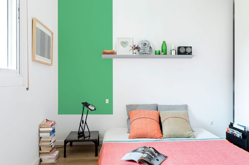 آپارتمان های رنگارنگ و مدرن با دکوراسیون هنری در بارسلونا