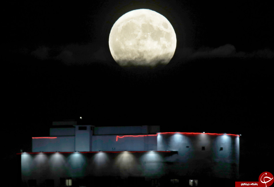 ابر ماه در بلاروس