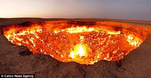 دروازه جهنم در ترکمنستان