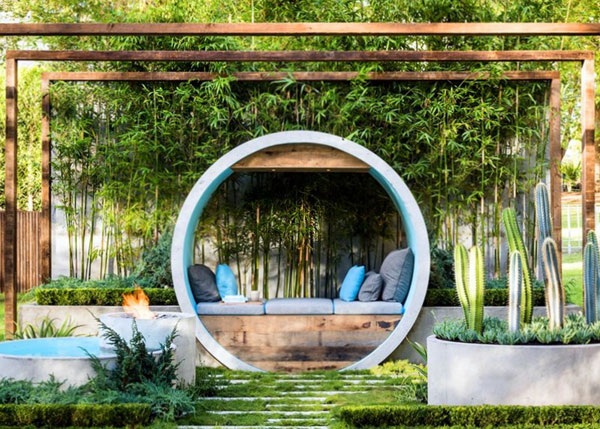 ایده های دکوراسیونی مدرن برای حیاط خانه