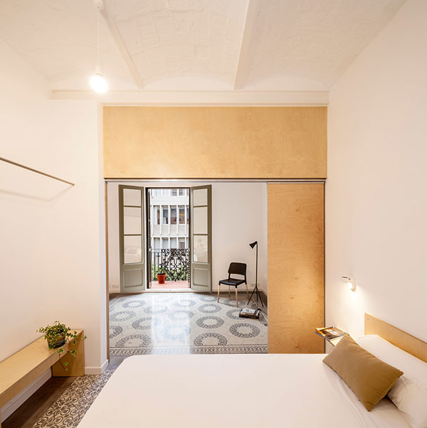بازسازی آپارتمان متعلق به دهه ی 1930 میلادی در بارسلونا