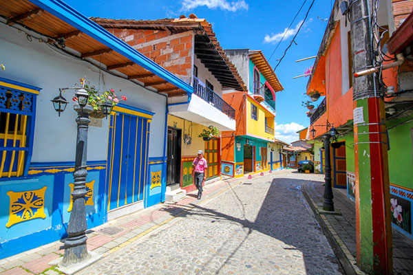 شهر رنگارنگ در کلمبیا