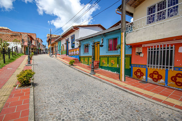 شهر رنگارنگ در کلمبیا