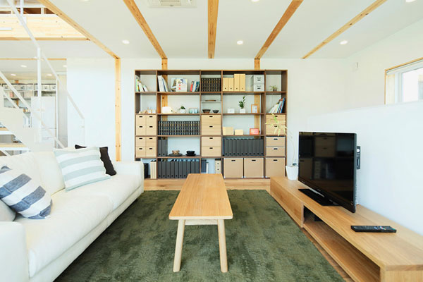 خانه های چوبی muji با تهویه و نور مناسب در ژاپن