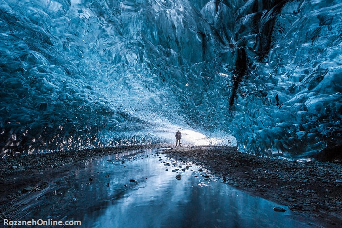غار یخ، ایسلند
