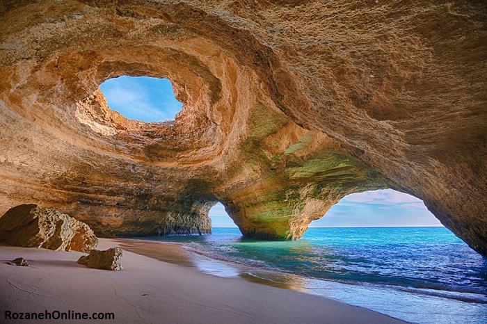 غارهای دریایی آلگاروه، پرتغال