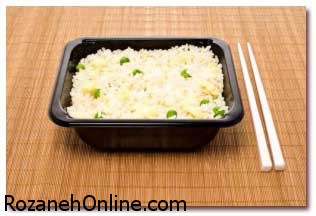 دستور پخت برنج چینی همراه با کلم سفید