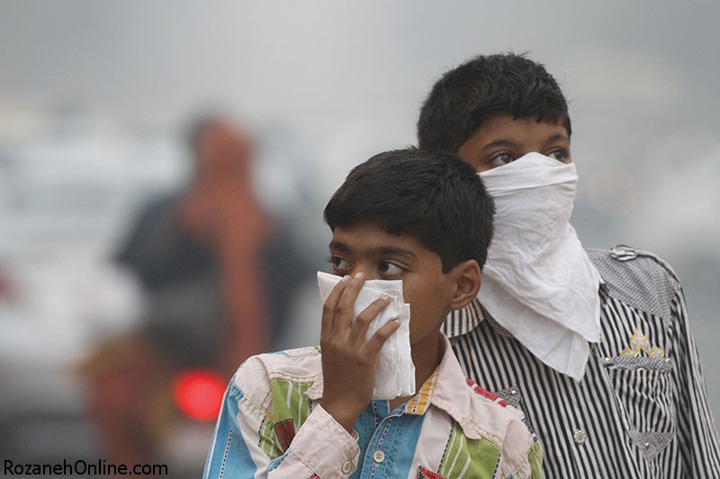 تشدید آسم و بیماری ریوی با هوای آلوده 