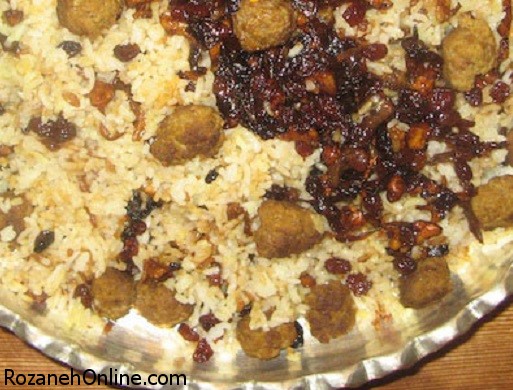طرز تهیه قنبر پلو یک غذای کاملا سنتی و قدیمی شیرازی