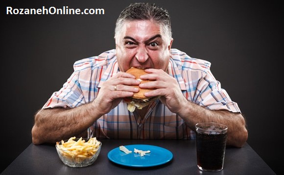 عادات بد غذا خوردن علت اصلی چاق شدن و بروز اضافه وزن