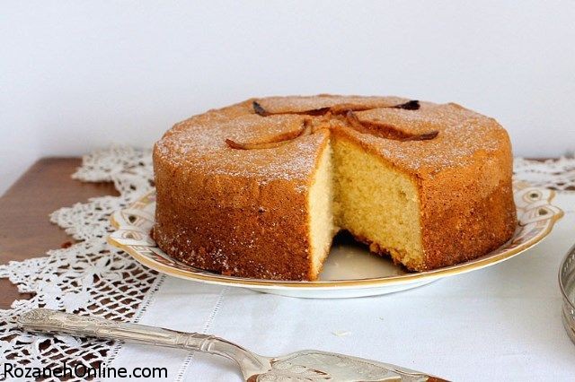 کیک رژیمی را با پوست لیمو رنده شده تهیه کنید!
