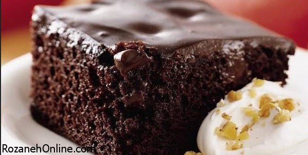 کیک شکلاتی بدون تخم مرغ را چگونه در منزل درست کنیم؟