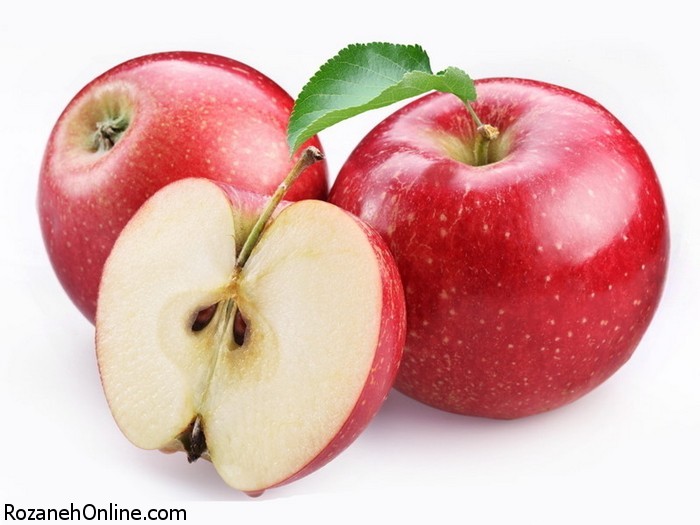 تصاویر زیبا از سیب های قرمز خوش رنگ