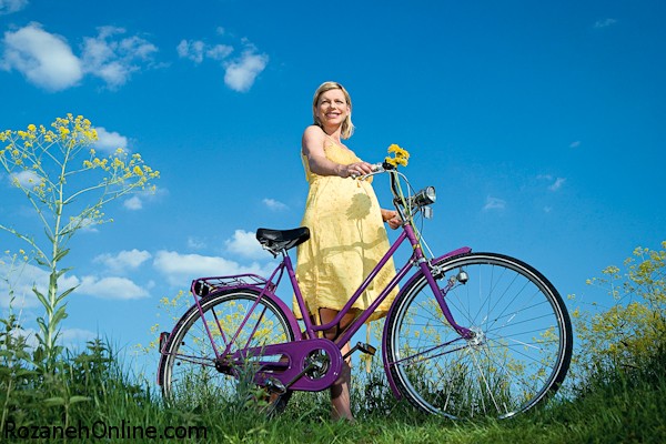 بارداری و دوچرخه سواری:آیا می توانیم در دوران بارداری دوچرخه سواری کنیم؟