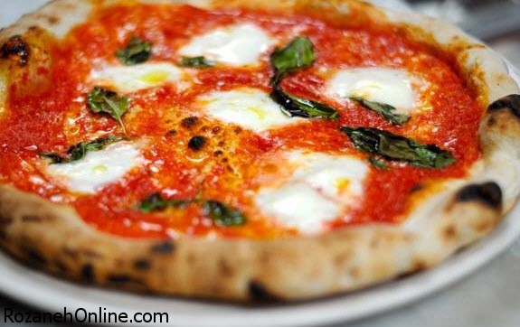 طرز پخت پیتزای مارگاریتا با روش کاملا ایتالیایی