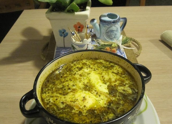 دستور پخت کله جوش یک غذای سنتی ایرانی با کشک
