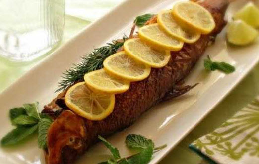 طرز تهیه خوراک ماهی با روش بخار پز کردن ماهی