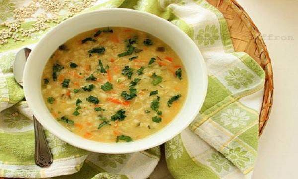 دستور جدید پخت سوپ جو رژیمی با استفاده از سبزیجات