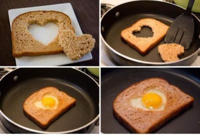 درست کردن اسنک تخم مرغ ویژه یک صبحانه کامل و مقوی