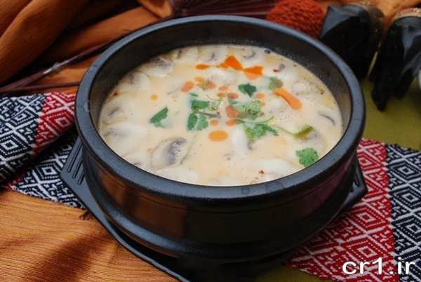 پخت سوپ قارچ و اسفناج یک سوپ کاملا زمستانی