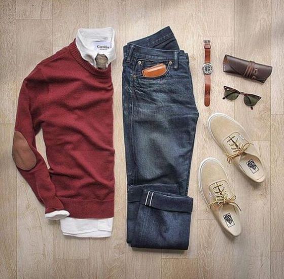 ست لباس مردانه برای فصل زمستان - پیراهن پاییزی مردانه