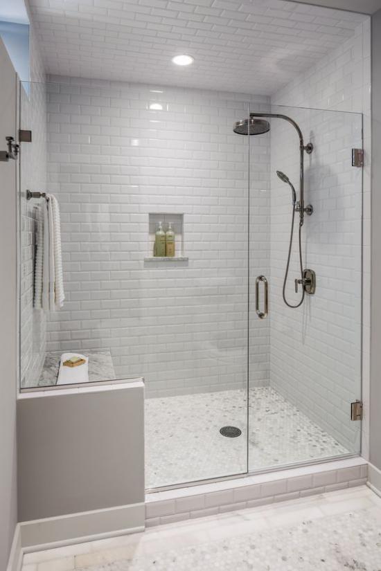 تصاویری جدید از دکوراسیون حمام و طراحی داخلی آن که برای سال 2018 مد شده