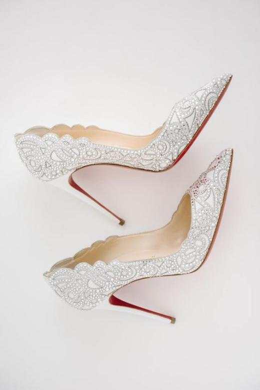 گالری از کفش عروس شیک جدید با طرح های بسیار زیبا