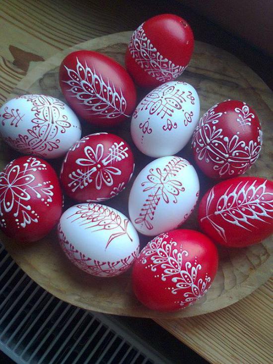 تزیین تخمه مرغ عید بسیار جذاب و زیبا + تصویر