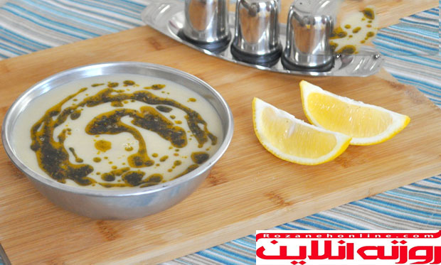 سوپ عدس با شیر به شیوه رستوران های ترکیه