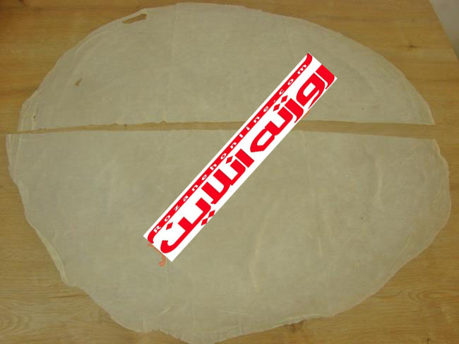 آسانترین شیوه درست کردن گوزلمه با خمیر یوفکا