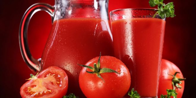 خواص شگفت انگیز آب گوجه فرنگی بر سلامتی